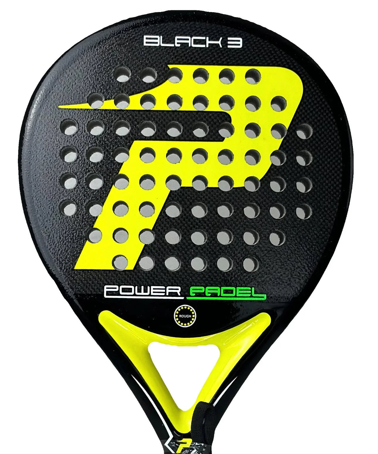 Power Padel BLACK III YELLOW RUGOSA