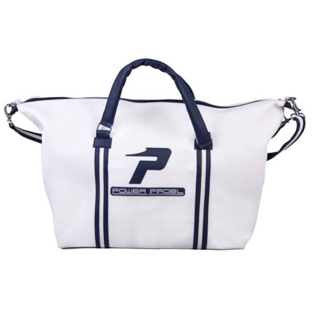 White and Navy bag
