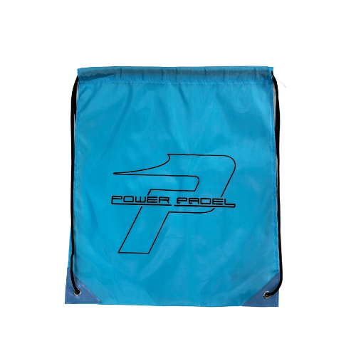 Mochila Celeste de cuerdas