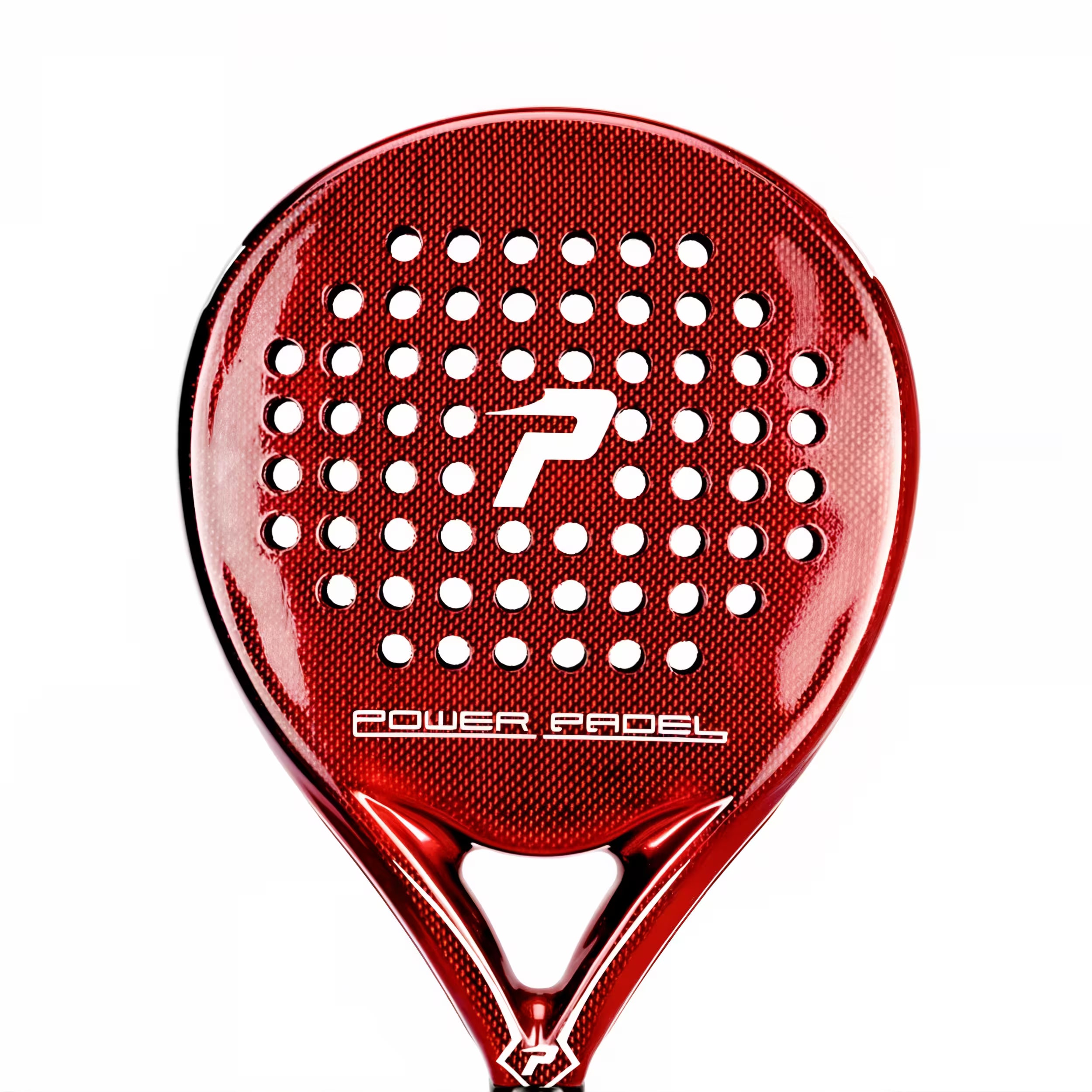 Pala Power Padel Red Brillo