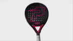 Power Padel BLACK BRILLO II FUCSIA
