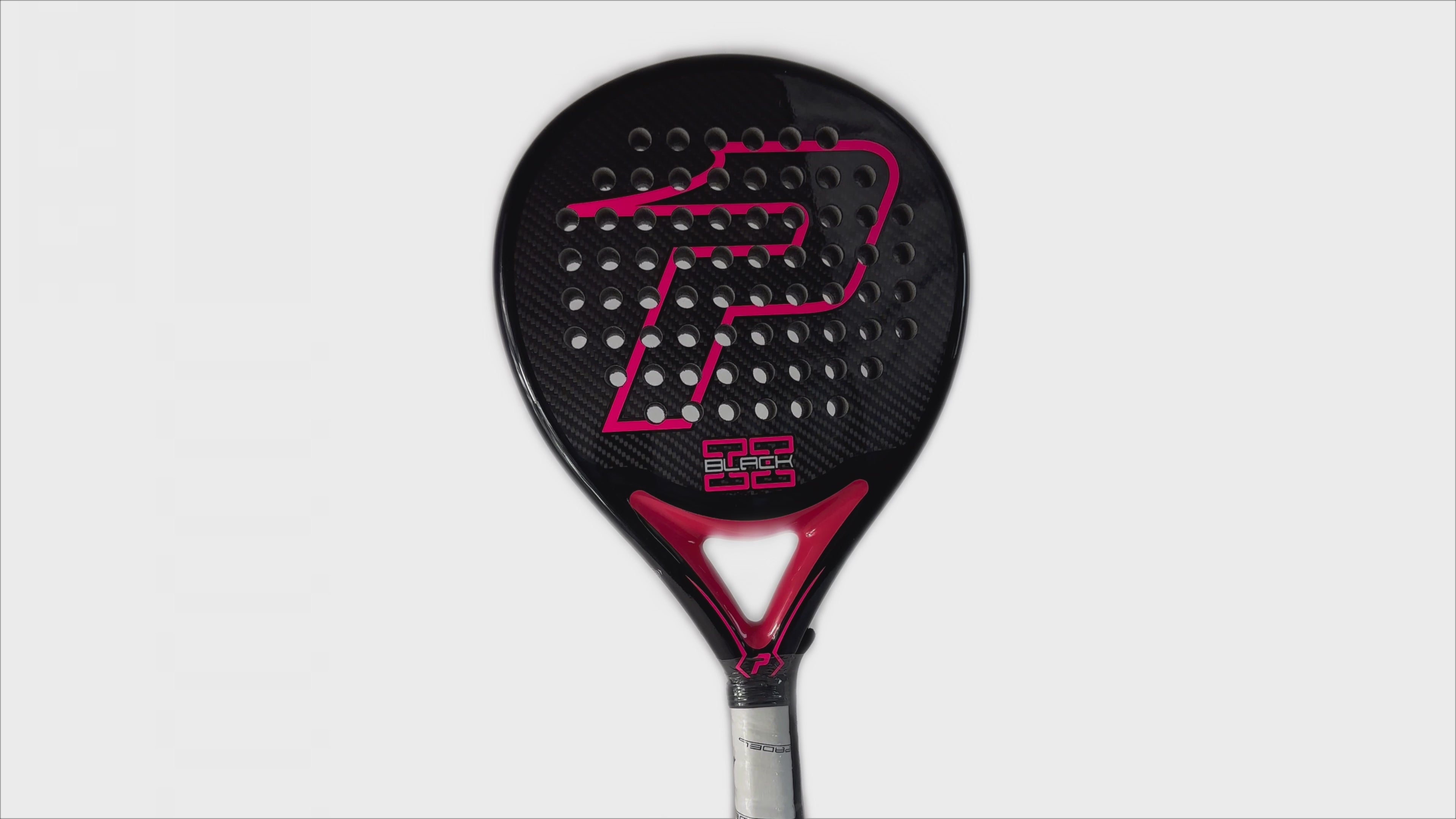 Power Padel BLACK BRILLO II FUCSIA